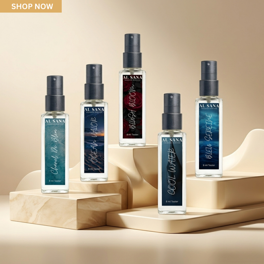 Summer Collection Perfume Combo of 5 – Fresh & Elegant Scents(8 ml each)